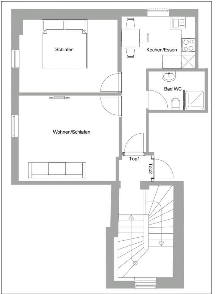 Idyllische Suite In Zentrumsnaehe Mit Parkplatz Top 1 Gmunden Eksteriør bilde